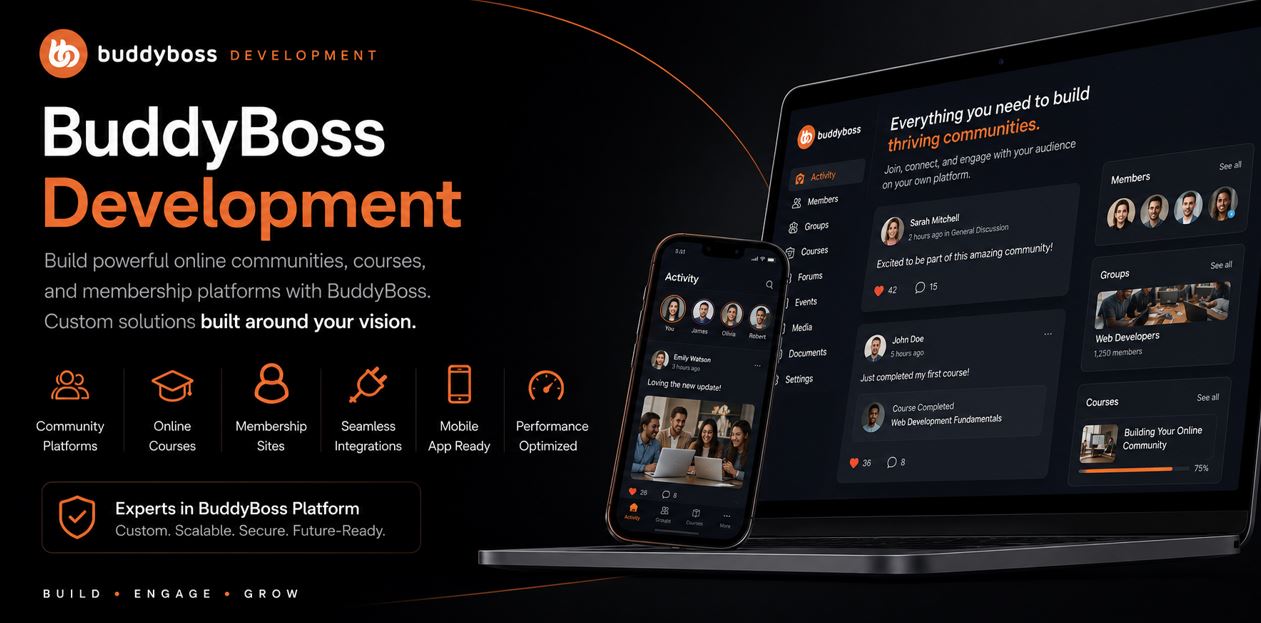 buddyboss development banner